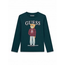 GUESS μπλούζα αγόρι L6YI20K3752-G8J3 πράσινη